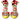 Dolce & Gabbana Multicolor Carretto T-strap Sandals Shoes