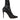 Dolce & Gabbana Black Stretch Taormina Lace Boots Shoes