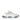 Dolce & Gabbana White Padded Fabric Wave Low Top Sneakers Shoes