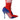 Dolce & Gabbana Red Blue Stretch Sock Style Short Boots Logo Shoes