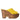 Dolce & Gabbana Yellow Leather Wood Mule Wedge Slides Shoes