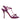 Dolce & Gabbana Purple Strass Ankle Strap Heels Sandals Shoes