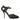 Dolce & Gabbana Black Mesh Ankle Strap Heels Sandals Shoes