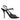 Dolce & Gabbana Black Sandals Stilettos Suede Strap Shoes