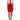 Dolce & Gabbana Red Nylon Stretch Bodycon Sheath Mini Dress