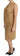 Ralph Lauren Brown V-neck Shift Knee Length Viscose Dress Ralph Lauren 