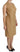 Ralph Lauren Brown V-neck Shift Knee Length Viscose Dress Ralph Lauren 
