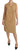 Ralph Lauren Brown V-neck Shift Knee Length Viscose Dress Ralph Lauren 