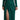 Dolce & Gabbana Dark Green Viscose Long Sleeve Midi Dress