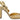 Dolce & Gabbana Gold Studs Vally Slingback Sandals Shoes