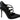 Dolce & Gabbana Black Leather Ankle Strap Heels Pumps Shoes