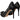 Dolce & Gabbana Black Taormina Lace Crystal Heel Pumps Shoes