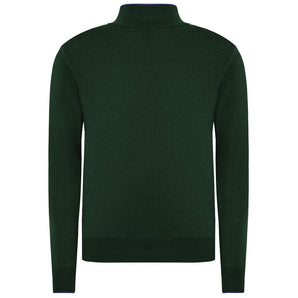 La Martina Green Acrylic Sweater