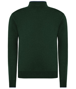 La Martina Green Wool Men's Sweater