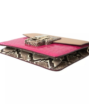 Dolce & Gabbana Multicolor Leather LUCIA Shoulder Bag