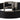 Dolce & Gabbana Black Calf Leather Logo Engraved Metal Buckle Belt