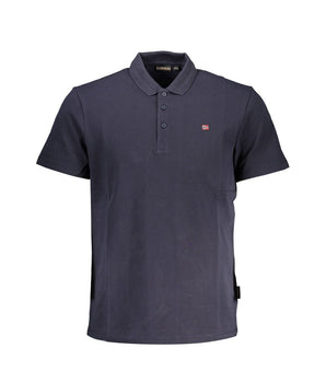 Napapijri Blue Cotton Men's Polo Shirt