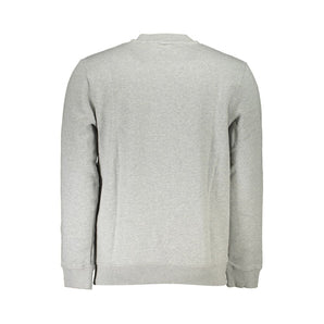 Napapijri Sudadera polar elegante gris con cuello redondo