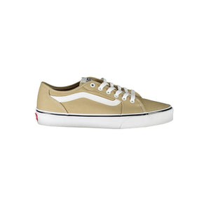 Zapatilla Vans De Poliéster Beige