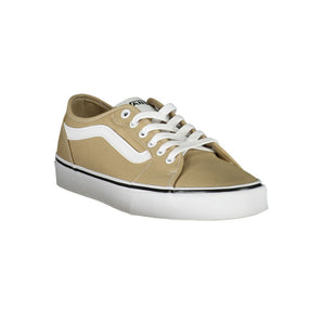 Zapatilla Vans De Poliéster Beige