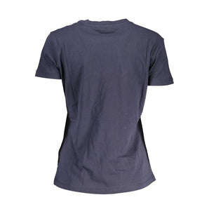 Napapijri "Blue Cotton Women T-Shirt"