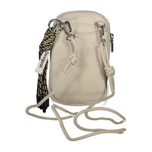 Desigual Beige Polyethylene Handbag