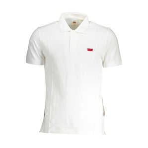 Polo de algodón blanco de corte slim Chic de Levi's