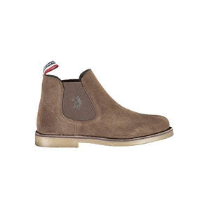 US POLO ASSN. Elegant Ankle Boots with Logo Detailing