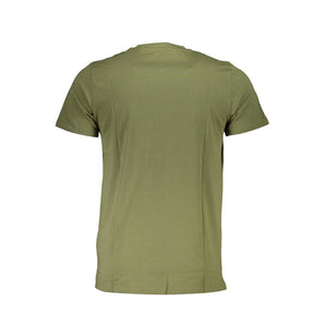 Cavalli Class Green Cotton T-Shirt