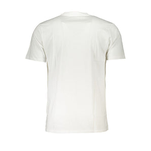 Cavalli Class White Cotton T-Shirt