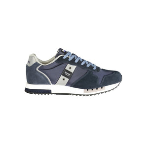 Zapatilla Blauer Poliester Azul