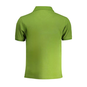 La Martina Green Cotton Polo Shirt