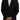 Dolce & Gabbana Black Wool Slim Fit Notch Jacket Blazer