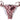 Dolce & Gabbana Bordeaux DG Mania Print Bottom Beachwear Bikini