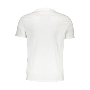 Camiseta Guess Jeans Chic con bolsillo bordado en blanco puro