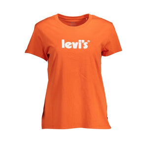 Levi's Chic Orange Logo Print Tee