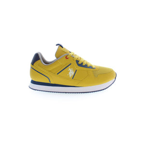 US POLO ASSN. Radiant Yellow Lace-Up Sport Sneakers