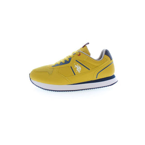 US POLO ASSN. Radiant Yellow Lace-Up Sport Sneakers