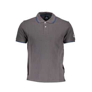 Polo de manga corta gris elegante de North Sails