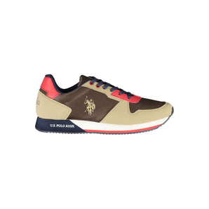 US POLO ASSN. Classic Brown Sneakers with Sporty Appeal