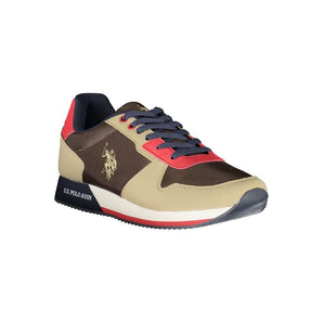 US POLO ASSN. Classic Brown Sneakers with Sporty Appeal