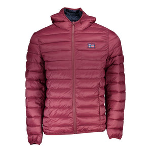 Noruega 1963 Chaqueta elegante con capucha rosa y aplique único