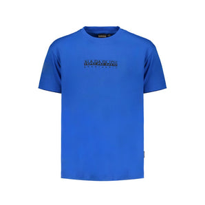 Napapijri Blue Cotton T-Shirt