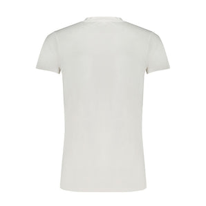 Gaudi White Cotton T-Shirt