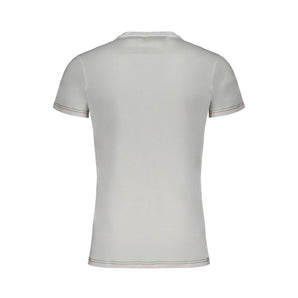 Aeronautica Militare White Cotton T-Shirt