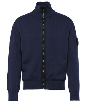La Martina Blue Cotton Sweater