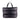 Plein Sport Elegant Black Padded Eco-Leather Shopper