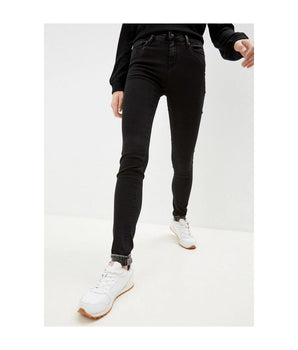 Love Moschino Black Cotton Women's Jeans