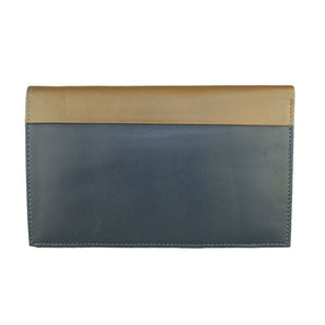 Cavalli Class Blue Leather Men Wallet Cavalli Class 