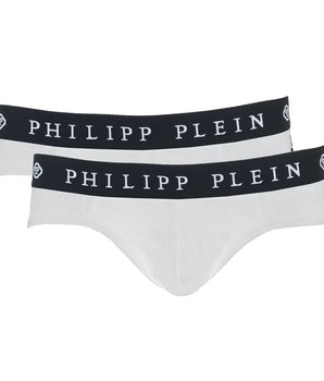Philipp Plein White Cotton Men Boxer Short Philipp Plein 